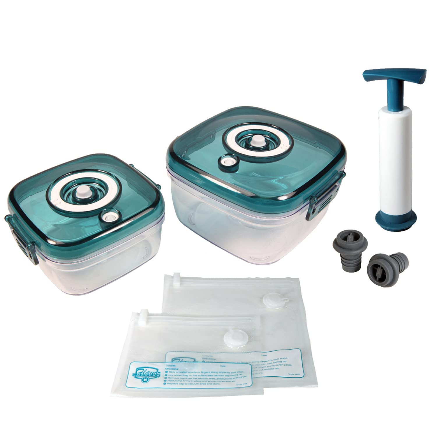 Amazon.com: Nuwave Flavor-Lockers Vacuum System Starter Set : Home